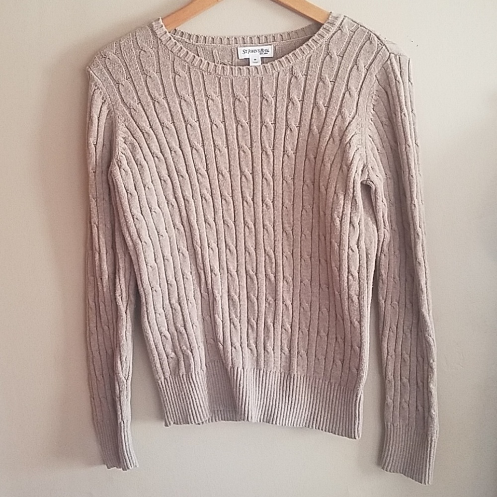 St.John's Bay. Light beige pull over